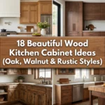 18 Beautiful Wood Kitchen Cabinet Ideas (Oak, Walnut & Rustic Styles)