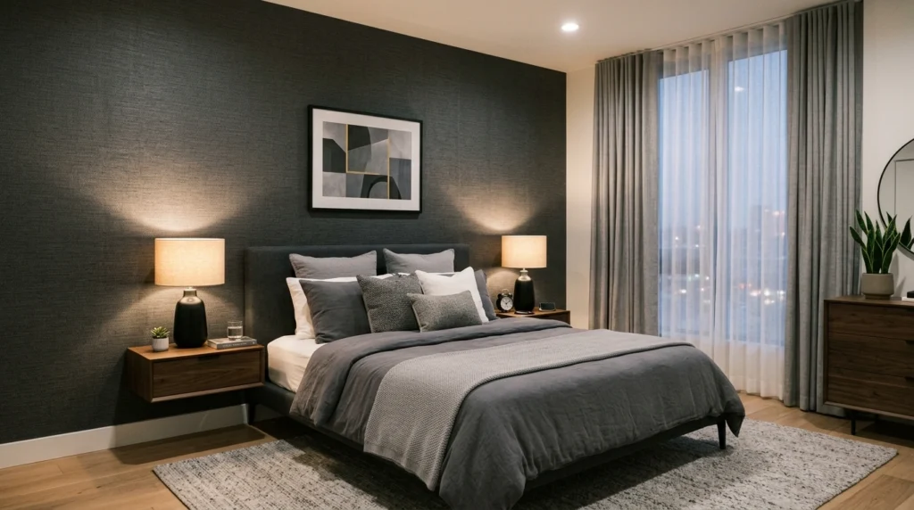 Charcoal Texture Elegance