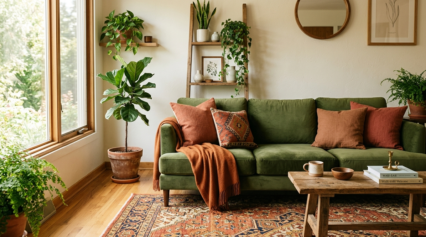 30 Stylish Green Sofa Living Room Ideas That Truly Work