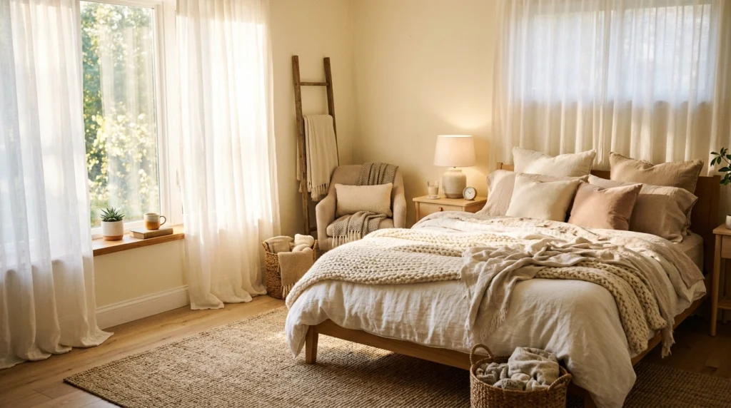 Layered Textiles That Feel Instantly Cozy