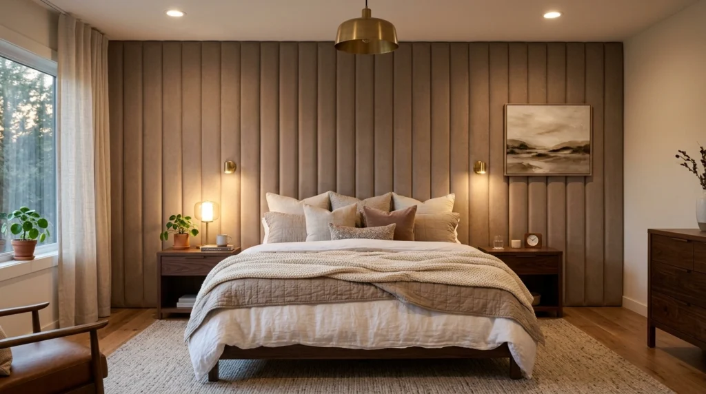 Minimal Line Art Wall Design