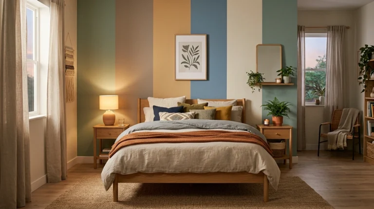 Statement Headboard Wall