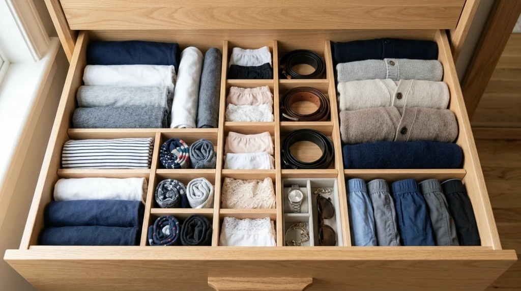 Layered Baskets for Easy Access