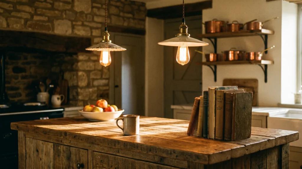 Vintage-Inspired Lighting That Adds Character
