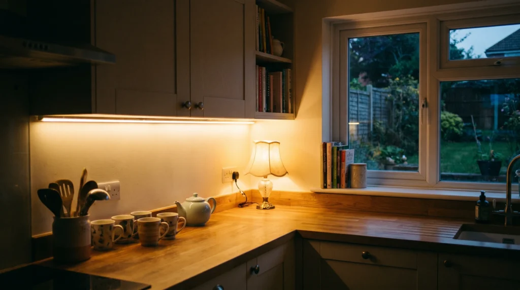 18 Modern Farmhouse Kitchen Ideas That Feel Fresh and Timeless

If your kitchen feels a little… stuck, you’re not alone. A lot of people love the idea of a modern farmhouse kitchen, but when it comes to actually pulling it together, it can feel confusing. Too rustic and it starts to look outdated. Too modern and it loses that warmth that makes farmhouse style so inviting.

The good news? You don’t need a full renovation or a massive budget to get there. In my experience, the biggest difference comes from small, thoughtful changes—materials, textures, lighting, and how everything is styled together.

In this guide, I’m sharing 18 modern farmhouse kitchen ideas that feel fresh and timeless, not overly trendy or staged. These are real-life, doable updates that bring warmth, personality, and that “lived-in but still put together” feel Pinterest is full of.

If you’ve been saving kitchen inspiration but don’t know where to start, this is going to help you actually make it happen.

Shaker Cabinets with a Soft Painted Finish

There’s something calming about a kitchen with simple shaker cabinets in a soft, muted tone. Think warm white, sage green, or even a dusty blue. It feels clean but not cold—like a space you actually want to cook in, not just look at.

Go for flat-panel shaker doors and pair them with matte black or aged brass hardware. If you’re repainting, stick to satin or eggshell finishes—they’re easier to clean. Budget-wise, repainting cabinets can cost $80–$200 in supplies instead of thousands for replacements. Tip: avoid bright, stark white—it often reads too harsh under kitchen lighting.

Butcher Block Countertops for Warmth

Cold stone counters can make a kitchen feel a bit lifeless. Butcher block brings instant warmth and texture, especially in smaller kitchens where every surface matters.

Use it on all counters or just the island for contrast. Seal it properly with food-safe oil or polyurethane depending on how much maintenance you want. Expect around $100–$300 per section. I always recommend this to anyone who wants warmth without committing to full wood cabinetry.

Open Shelving That Feels Personal (Not Empty)

Open shelves done right feel charming and lived-in—not like a showroom. The key is mixing practical items with a few decorative pieces.

Install 2–3 wooden shelves and style them with everyday dishes, glass jars, and maybe a small plant or framed print. Keep it functional. A lot of people skip this step, but it makes all the difference: rotate items occasionally so it doesn’t feel static. Budget: $40–$120 depending on materials.

Apron-Front Sink as a Focal Point

An apron-front sink instantly says “farmhouse,” but the modern versions are much sleeker. It becomes a quiet focal point without trying too hard.

Choose fireclay or stainless steel depending on your style. Pair it with a simple pull-down faucet. Prices range from $200–$600. Tip: make sure your cabinet base fits the sink depth—this is a common mistake that causes installation headaches.

Mixed Metals That Don’t Feel Forced

Perfectly matching hardware can feel a bit stiff. Mixing metals—like black handles with brass lighting—adds character without being overwhelming.

Stick to 2–3 finishes max. In my experience, the easiest combo is black + brass + wood tones. Keep one dominant and the others as accents. Budget can stay low if you swap hardware only ($30–$80 total).

Warm Neutral Color Palette

Modern farmhouse isn’t just white anymore. Warm neutrals—like cream, taupe, and soft beige—make the space feel more relaxed and less clinical.

Paint walls or cabinets in tones that have a hint of warmth. What I personally love about this is how forgiving it is—it hides wear better than stark white. Paint projects usually cost under $100 for a small kitchen.

Vintage-Inspired Lighting That Adds Character

Lighting is one of those things people underestimate. Swap basic fixtures for something with a bit of personality—like metal pendants or glass lantern styles.

Hang pendant lights over islands or dining areas. Keep them slightly imperfect or aged-looking. Expect $50–$150 per fixture. Tip: don’t hang them too high—they lose their impact.

Subway Tile with a Twist

Subway tile is classic, but the way you lay it makes all the difference. Try vertical stacking or a herringbone pattern for a more updated look.

Use slightly off-white grout to soften the contrast. Budget: $100–$250 depending on area size. Biggest mistake? High-contrast grout that makes it feel too busy.

Farmhouse Table Instead of a Formal Island

If you have space, swap a bulky island for a simple wooden table. It feels more relaxed and flexible.

Look for reclaimed wood or budget-friendly alternatives. Prices range from $150–$400. It’s great for prep, dining, and even working. Tip: avoid overly polished finishes—matte looks more natural.

Textured Rugs for Comfort

Kitchens can feel hard and cold. A runner rug adds softness and breaks up all the flat surfaces.

Choose washable, low-pile rugs in muted patterns. Budget: $20–$80. In my experience, the biggest mistake is choosing rugs that are too thick—they become a tripping hazard.

Glass Cabinet Inserts for Lightness

Solid cabinets can feel heavy. Swapping a few doors for glass inserts makes everything feel lighter.

Use clear or slightly frosted glass depending on how tidy your shelves are. Cost: $50–$150. Tip: don’t overdo it—just 1–2 sections is enough.

Black Window Frames for Contrast

Adding black window frames gives structure and a slightly modern edge without losing warmth.

If replacing windows isn’t realistic, try painting frames. Cost: under $50 for paint. It’s one of those small updates that changes the whole feel.

Simple Wood Accents That Ground the Space

Too much white can feel flat. Adding wood—cutting boards, stools, shelves—grounds everything.

Mix light and medium tones for depth. Budget can be as low as $20–$100. I always recommend starting small before committing to larger pieces.

Hidden Storage That Reduces Clutter

A clean-looking kitchen often comes down to smart storage, not less stuff.

Use pull-out drawers, baskets, and dividers. Prices vary, but even $30 organizers make a difference. Tip: don’t try to store everything—edit first.

Statement Range Hood with Subtle Design

Instead of a bulky stainless hood, go for a simple plaster or wood-wrapped design.

Keep it minimal but noticeable. Costs range from $150–$500. What I personally love about this is how it anchors the entire wall without being loud.

Layered Lighting for a Cozy Feel

Relying on one overhead light makes kitchens feel flat. Layer in under-cabinet lighting and small lamps.

Use warm bulbs (2700K–3000K). Budget: $30–$100. A lot of people skip this step, but it makes evenings feel completely different.

Neutral Curtains Instead of Blinds

Fabric softens everything. Swap plastic blinds for light linen curtains.

Keep them simple and slightly sheer. Budget: $20–$60. Tip: hang them higher than the window to make the space feel bigger.

Small Decor Moments That Feel Real

The difference between a styled kitchen and a real one is the small stuff—mugs, books, a bowl of fruit.

Create little “moments” instead of filling every space. Cost can be $0 if you use what you already have. This is where personality really shows.

Image Prompt: A kitchen corner with a coffee mug, stacked books, and a small plant on a wooden counter, with natural light.

Conclusion

Creating a kitchen you actually love spending time in doesn’t mean chasing trends or spending a fortune. In fact, the most inviting spaces are usually the ones that feel a bit imperfect, a bit lived-in, and very personal.

These 18 modern farmhouse kitchen ideas that feel fresh and timeless are meant to be starting points—not a checklist you have to complete all at once. In my experience, the best results come from picking just one or two ideas and building from there.

Maybe it’s swapping out your lighting. Maybe it’s adding a simple rug or repainting cabinets. Small changes add up faster than you think.

So here’s the real question—which of these ideas are you trying first? I’d genuinely love to hear what direction you’re leaning toward.

FAQs

What defines a modern farmhouse kitchen today?

A modern farmhouse kitchen blends rustic elements like wood and open shelving with cleaner lines and simpler colors. It’s less about heavy, distressed decor and more about balance—warm but still fresh and functional. Think natural textures paired with practical layouts.

Can I create this style on a small budget?

Yes, absolutely. Focus on high-impact changes like paint, lighting, and accessories. Even $50–$150 can go a long way if you’re intentional. In my experience, swapping hardware and adding textiles gives the fastest visible results.

What colors work best for modern farmhouse kitchens?

Warm neutrals like cream, soft white, sage green, and muted blues work really well. Avoid overly cool or stark tones—they can make the space feel less inviting.

Is open shelving practical for everyday use?

It can be, as long as you keep it functional. Store everyday dishes and frequently used items there. The key is not overloading it—leave some breathing room so it doesn’t look cluttered.

How do I avoid making it look outdated?

Stick to simple designs and avoid overly rustic or themed decor. Mix in modern touches like clean lighting or subtle contrasts. The goal is balance, not going all-in on one style.