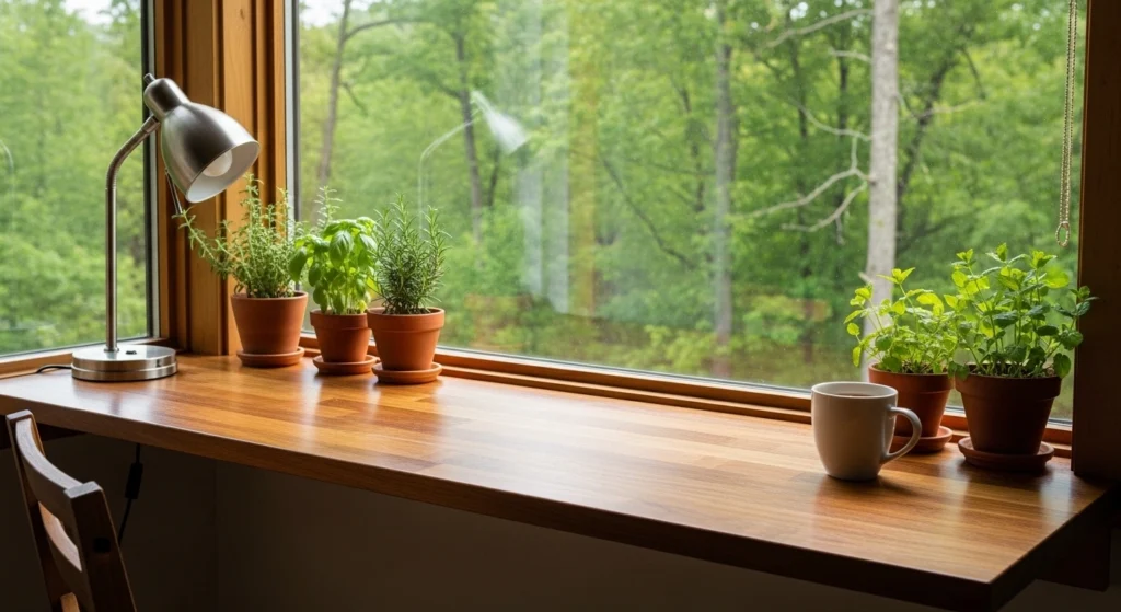 Window Sill Extension Desk