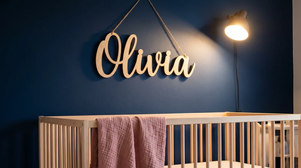 10. The "Wild One" Wooden Name Sign