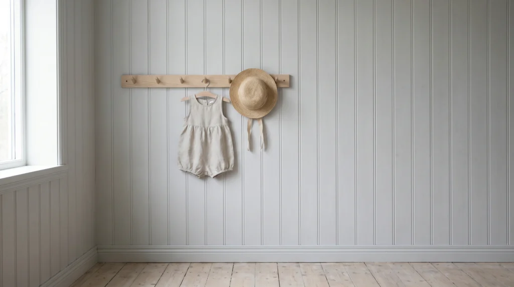 11. Subtle Wall Textures Instead of Busy Patterns