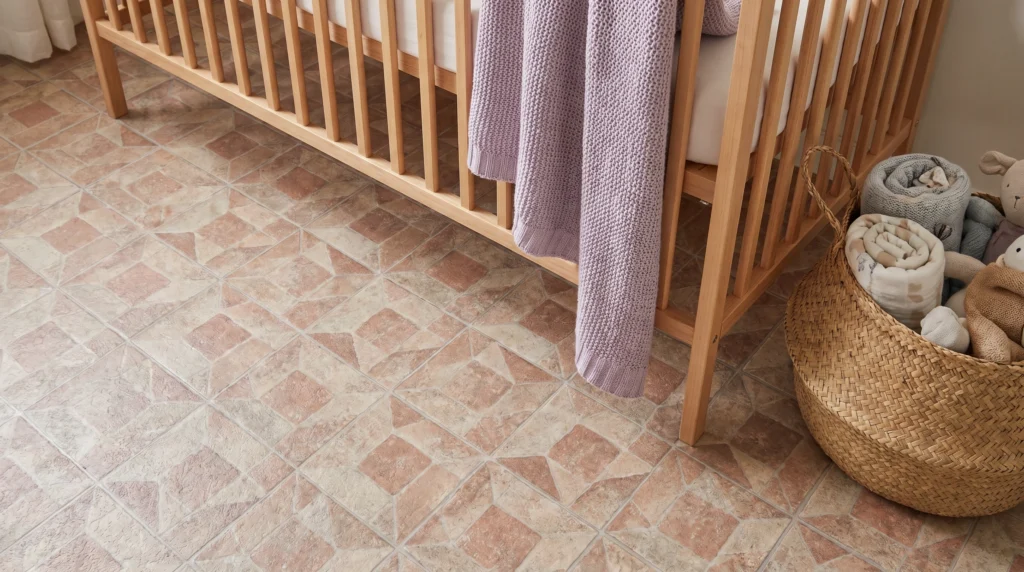 Peel-and-Stick Floor Tiles for Rug Alternative