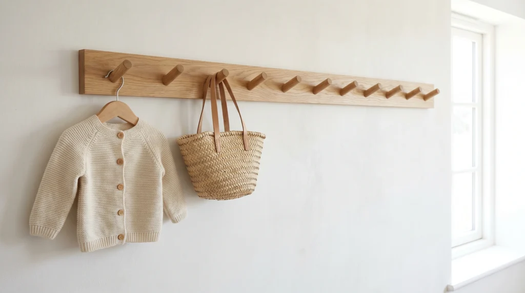 14. Functional "Peg Rails" for Daily Use