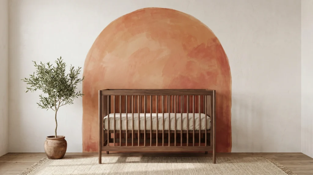 2. Muted Terracotta Color Block