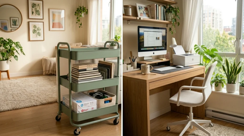 5. Under-Desk Cable Management Trays
