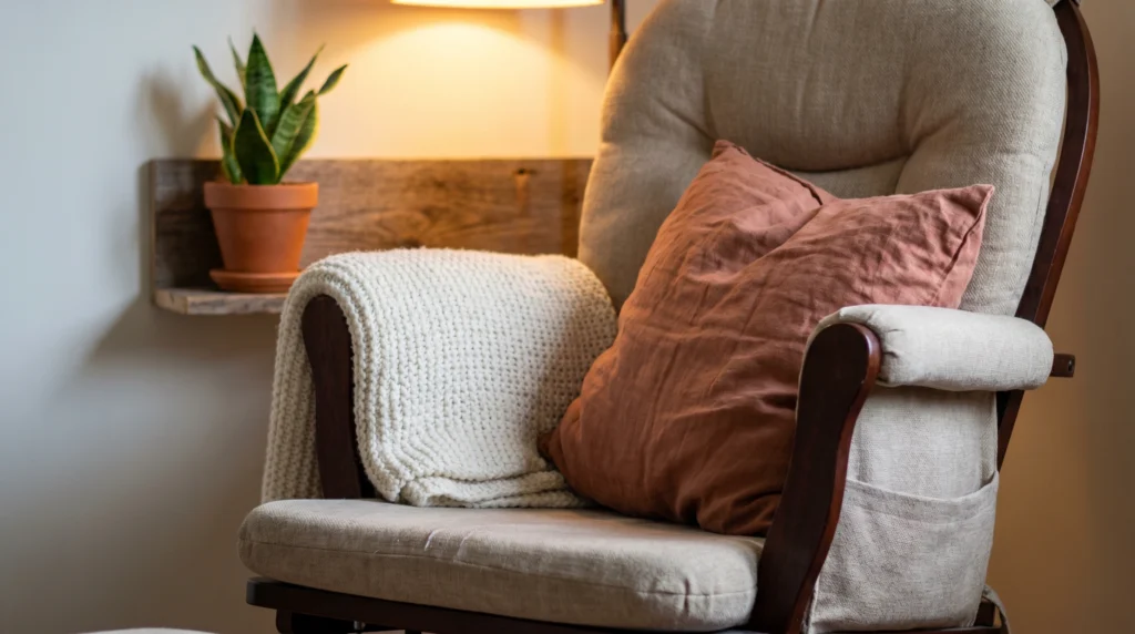 5. Terracotta Tones Through Textiles