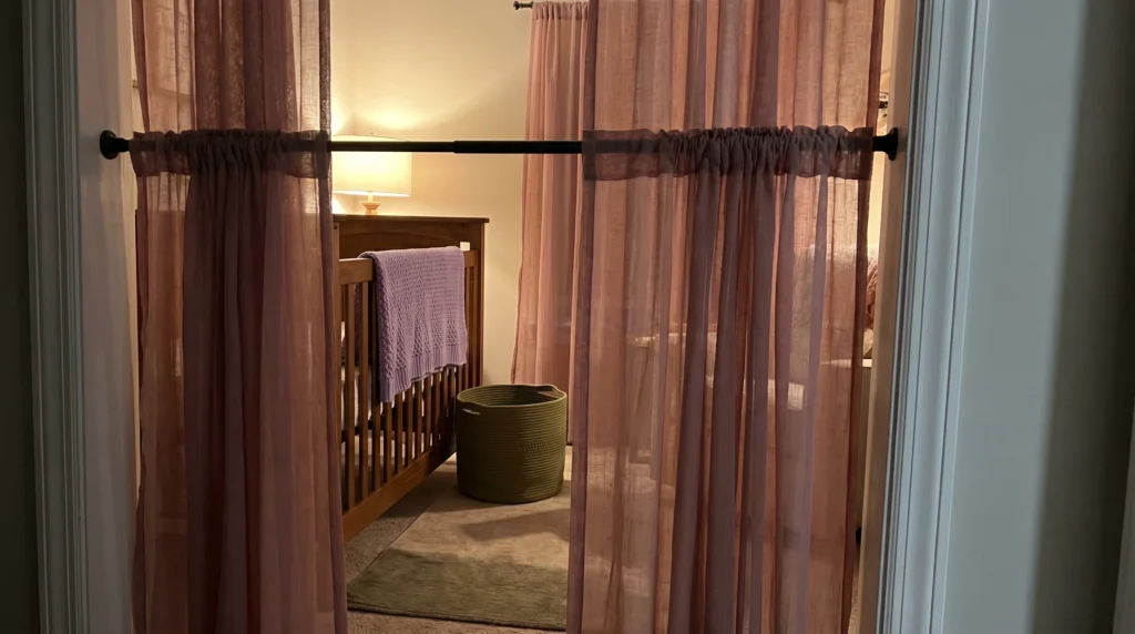 Tension Rod Curtain Dividers