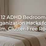 12 ADHD Bedroom Organization Hacks for a Calm, Clutter-Free Room