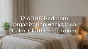 12 ADHD Bedroom Organization Hacks for a Calm, Clutter-Free Room