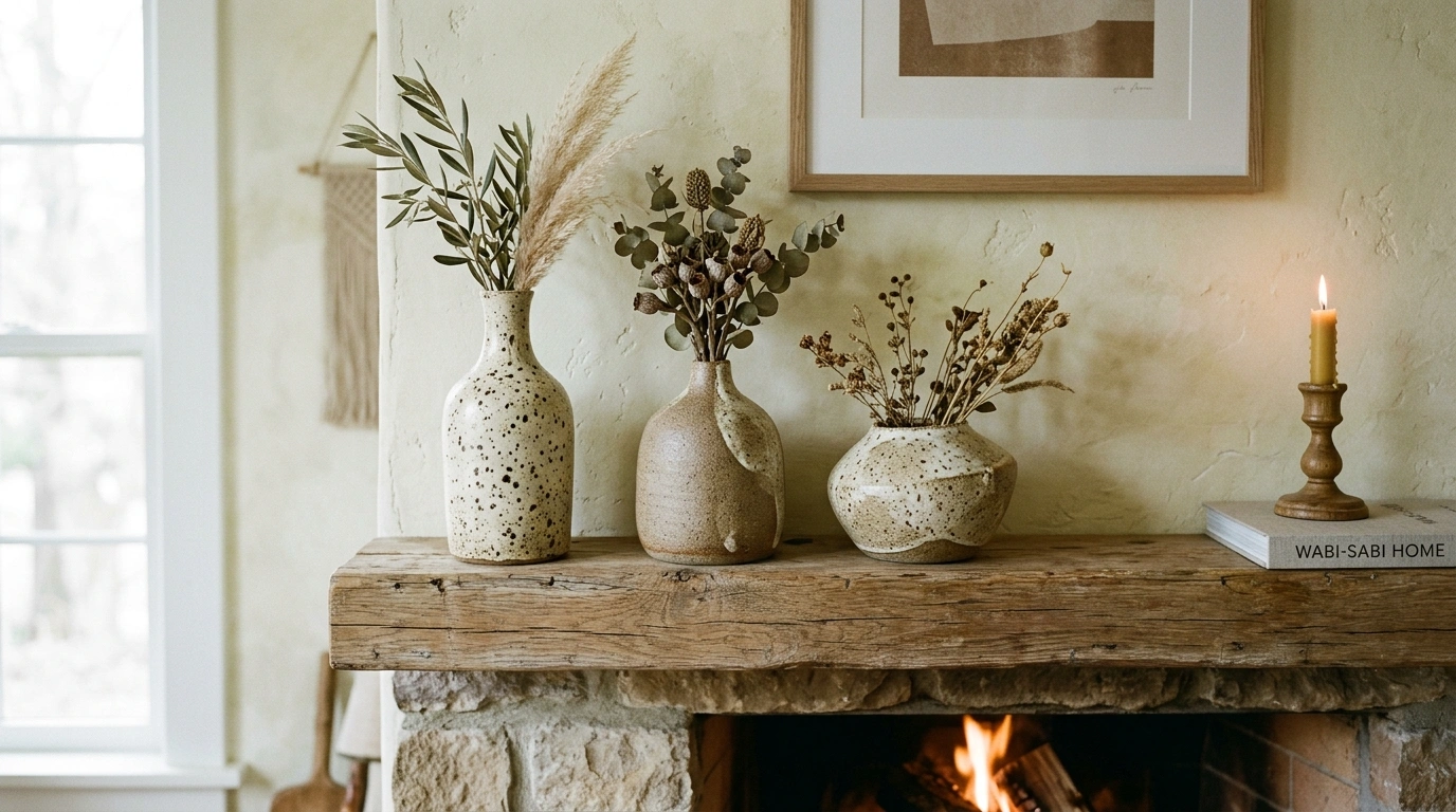 The Handmade Ceramic and Speckled Clay Trio