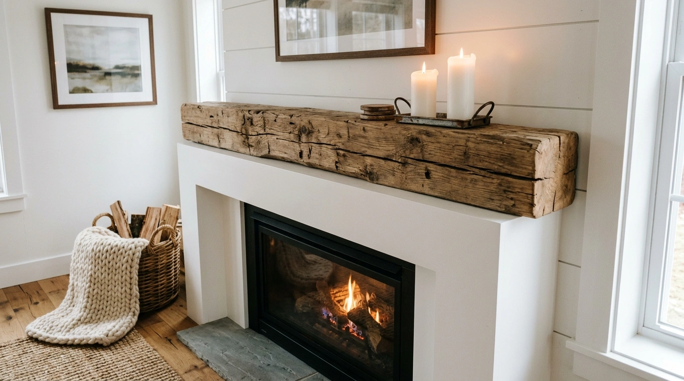 The Gold Accents and White Marble Mix