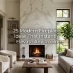25 Modern Fireplace Ideas That Instantly Elevate Any Room (And Look Incredible)