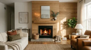 20 Shiplap Fireplace Ideas That Look High-End and Stylish