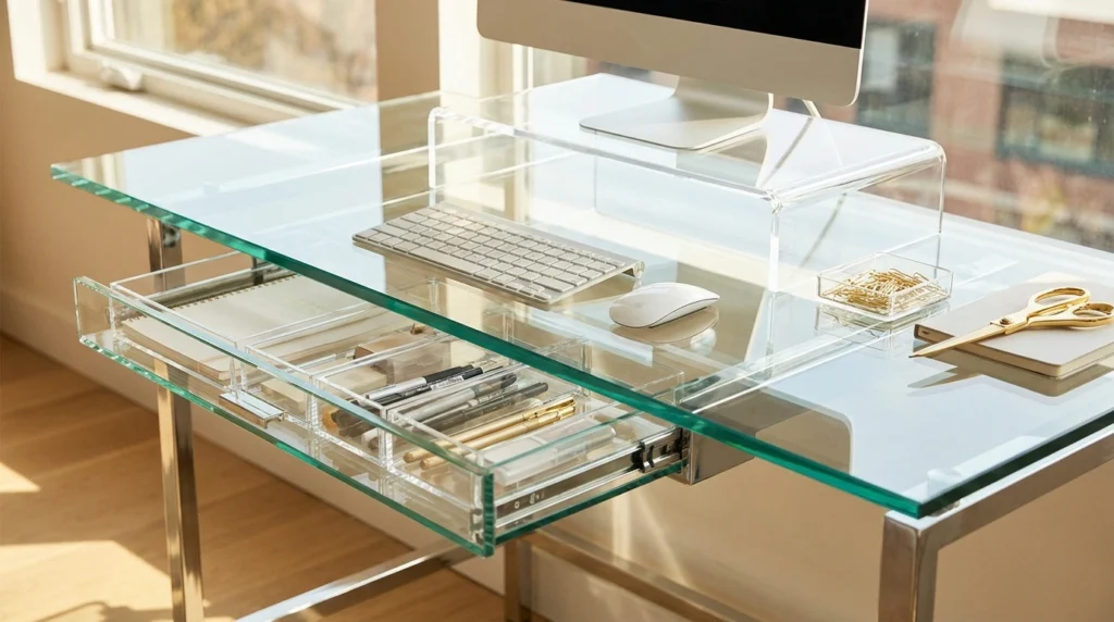 10. The Glass and Acrylic Floating Space
