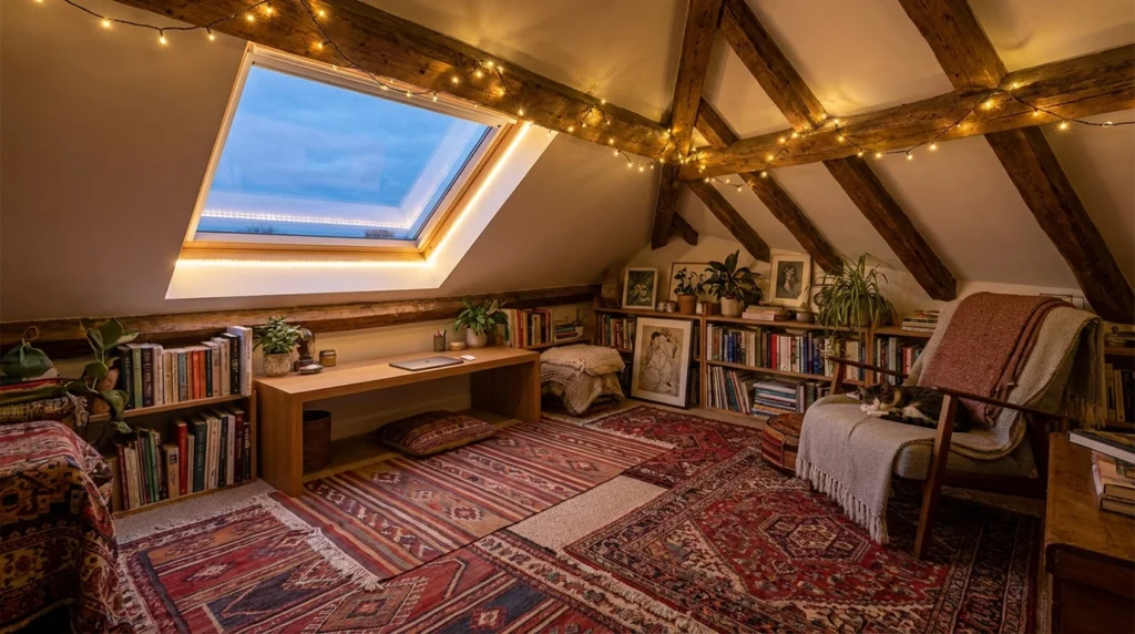 Cozy Attic Boho Loft