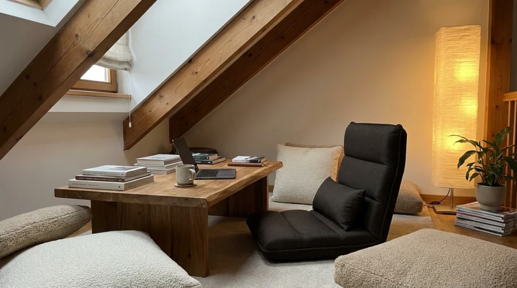 6. The Low-Slung Grounded Floor Office