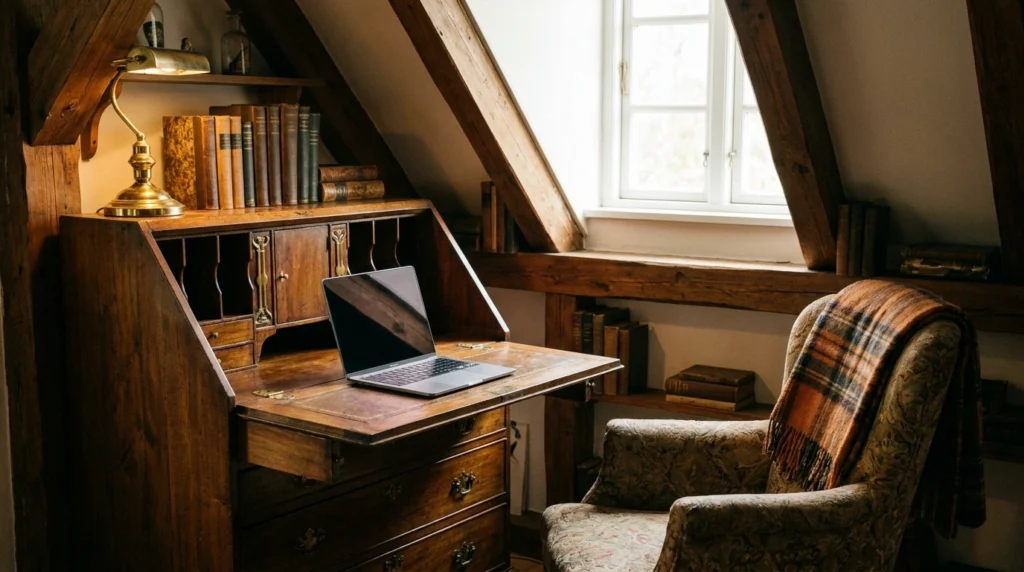 9. The Vintage Secretary Desk Escape