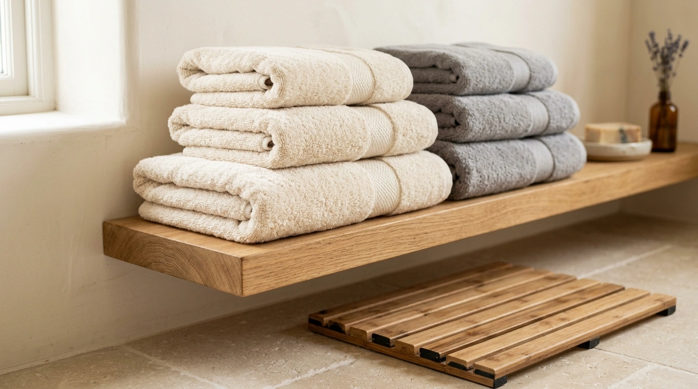 Heavy-Weight Monochromatic Turkish Cotton Linens