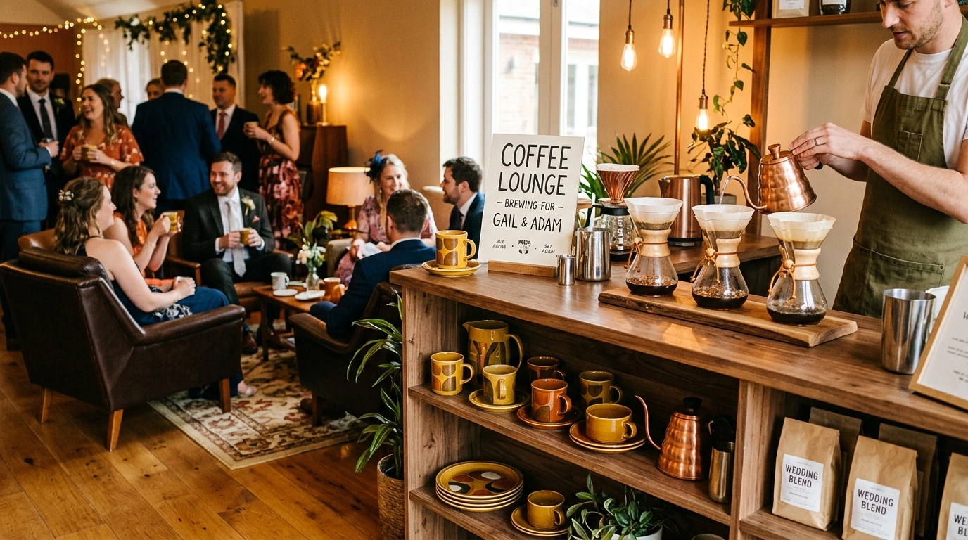 Mid-Century Modern Coffee Lounge