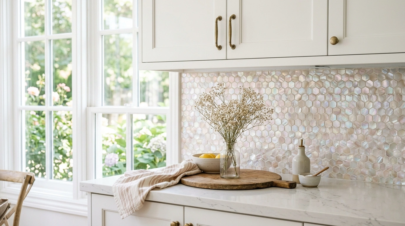 Mother of Pearl Mosaic Tile