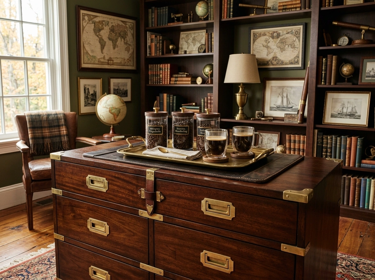The Weathered Shabby Chic Writing Desk
