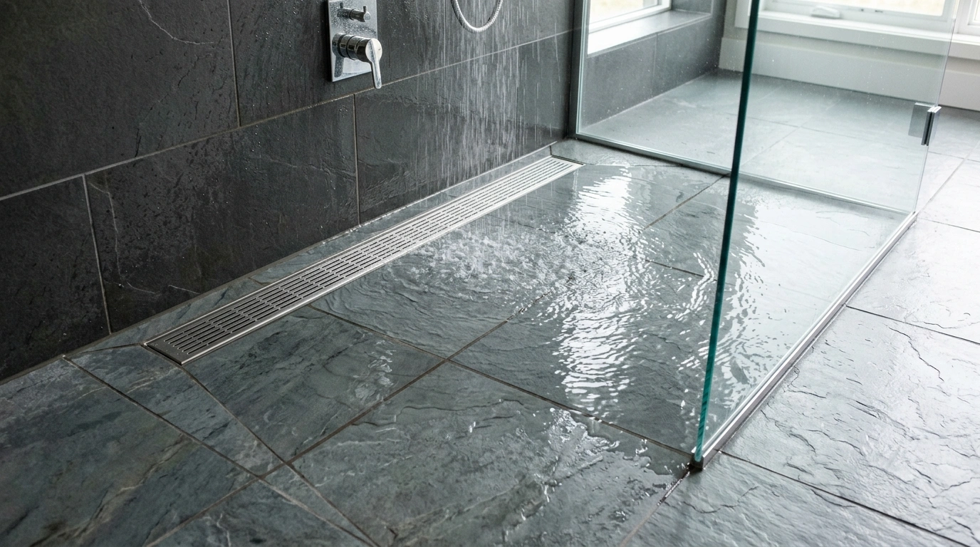 Low-Profile Linear Drains