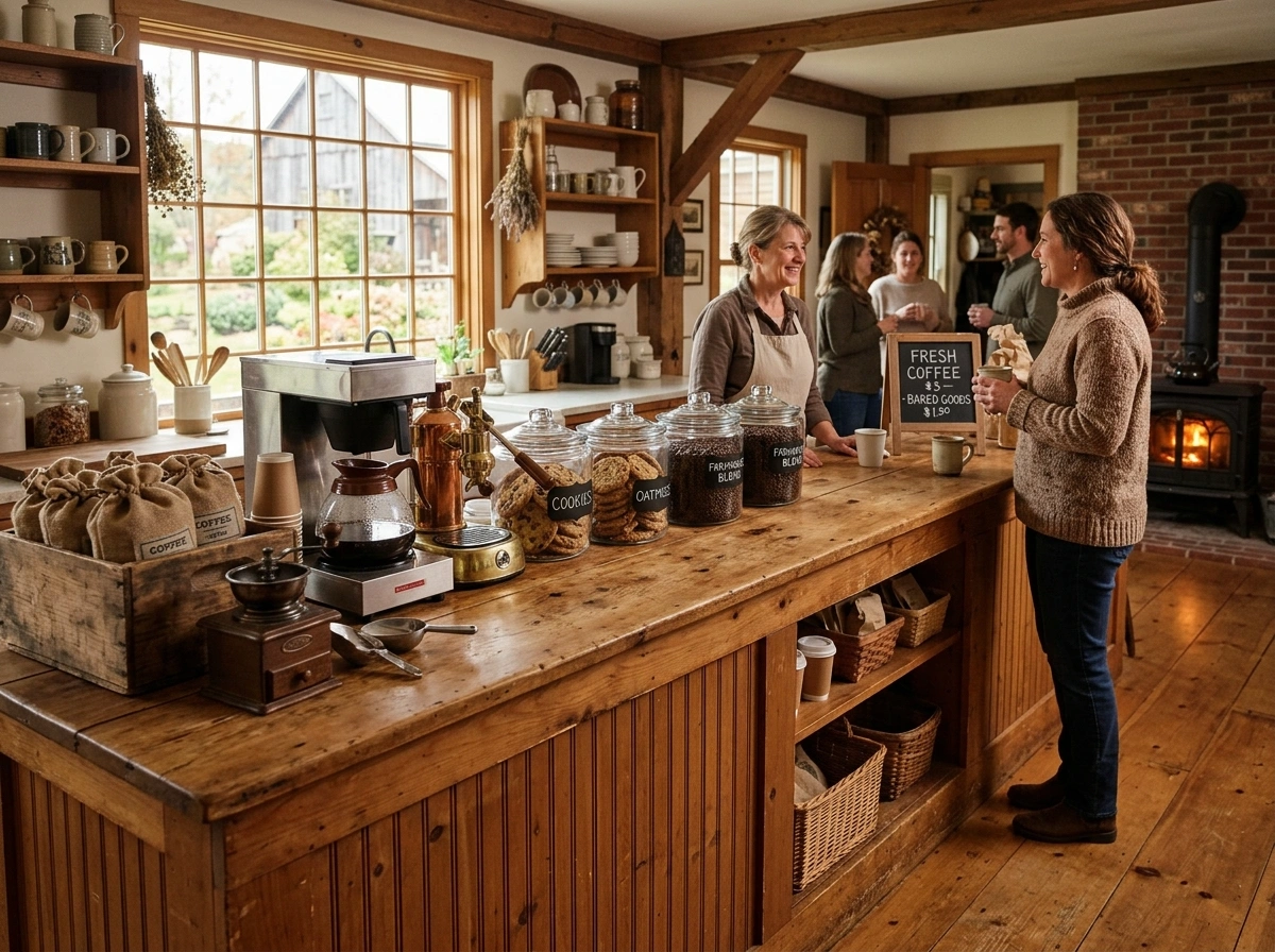 The Primitive Merchant's Counter