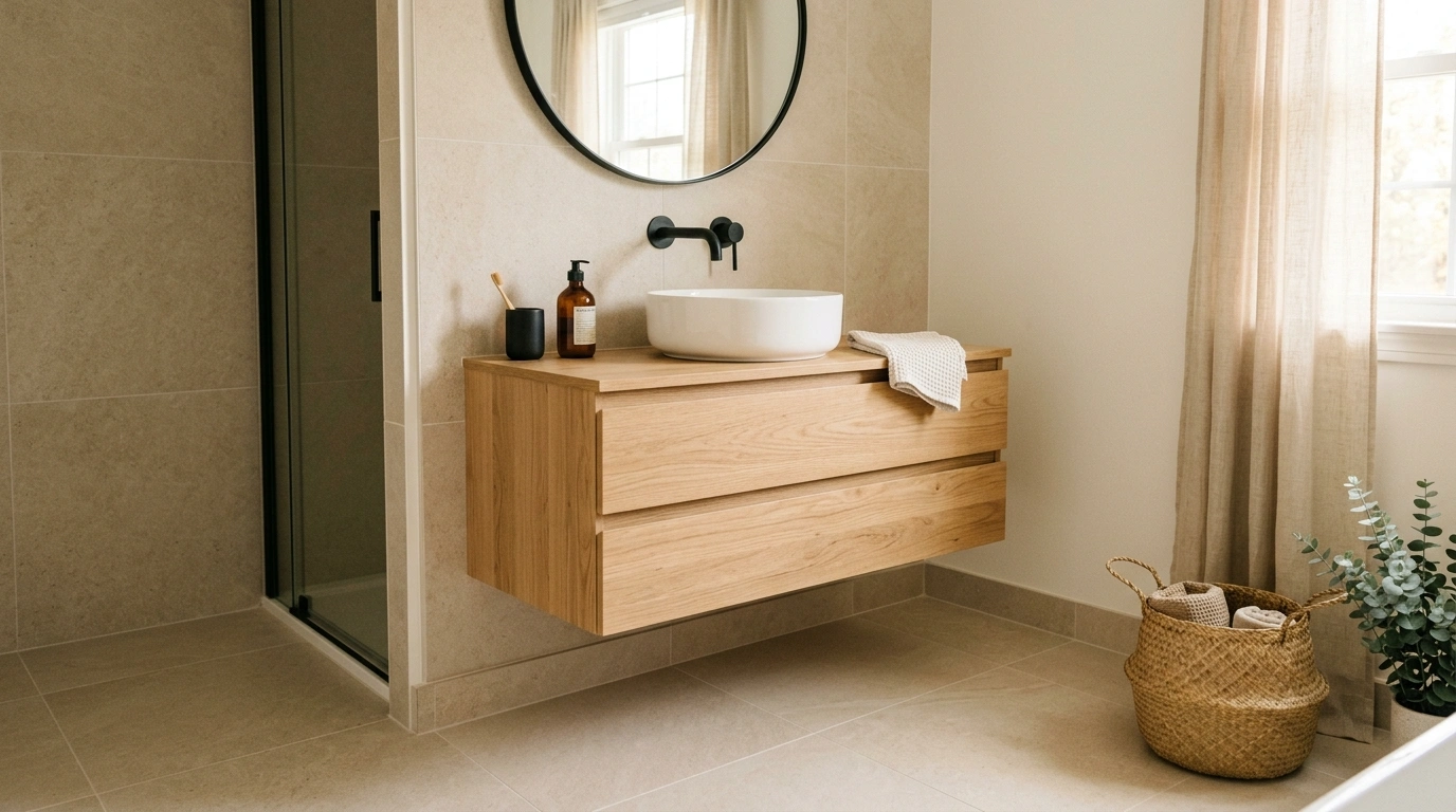 Wall-Mounted Floating Vanities