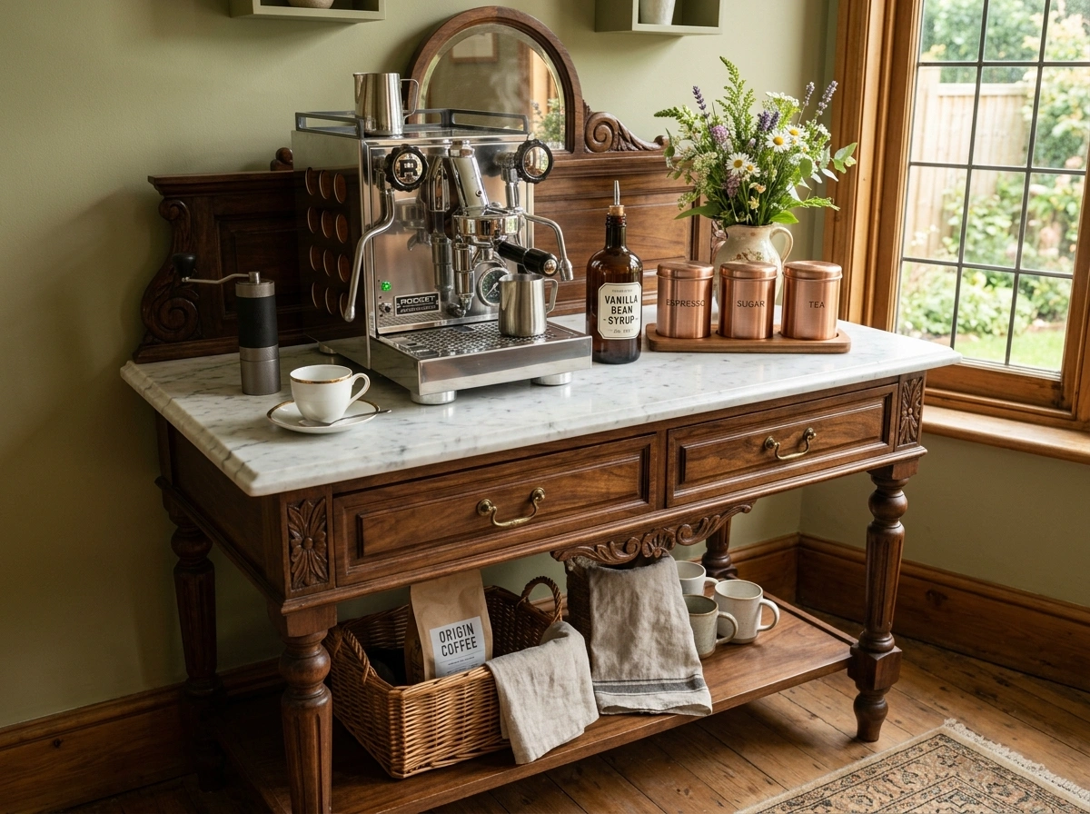 The Restored Victorian Washstand Bar