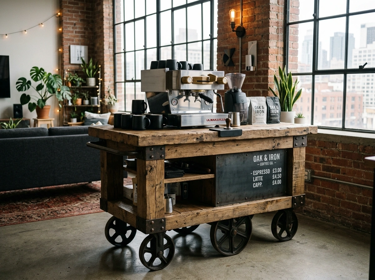 The Industrial Factory Cart Station