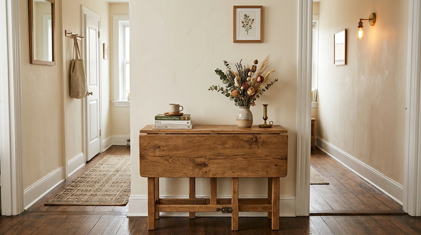 The Drop-Leaf Dining Table