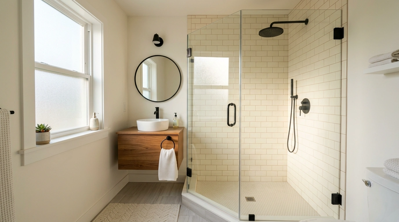 Frameless Glass Shower Enclosures
