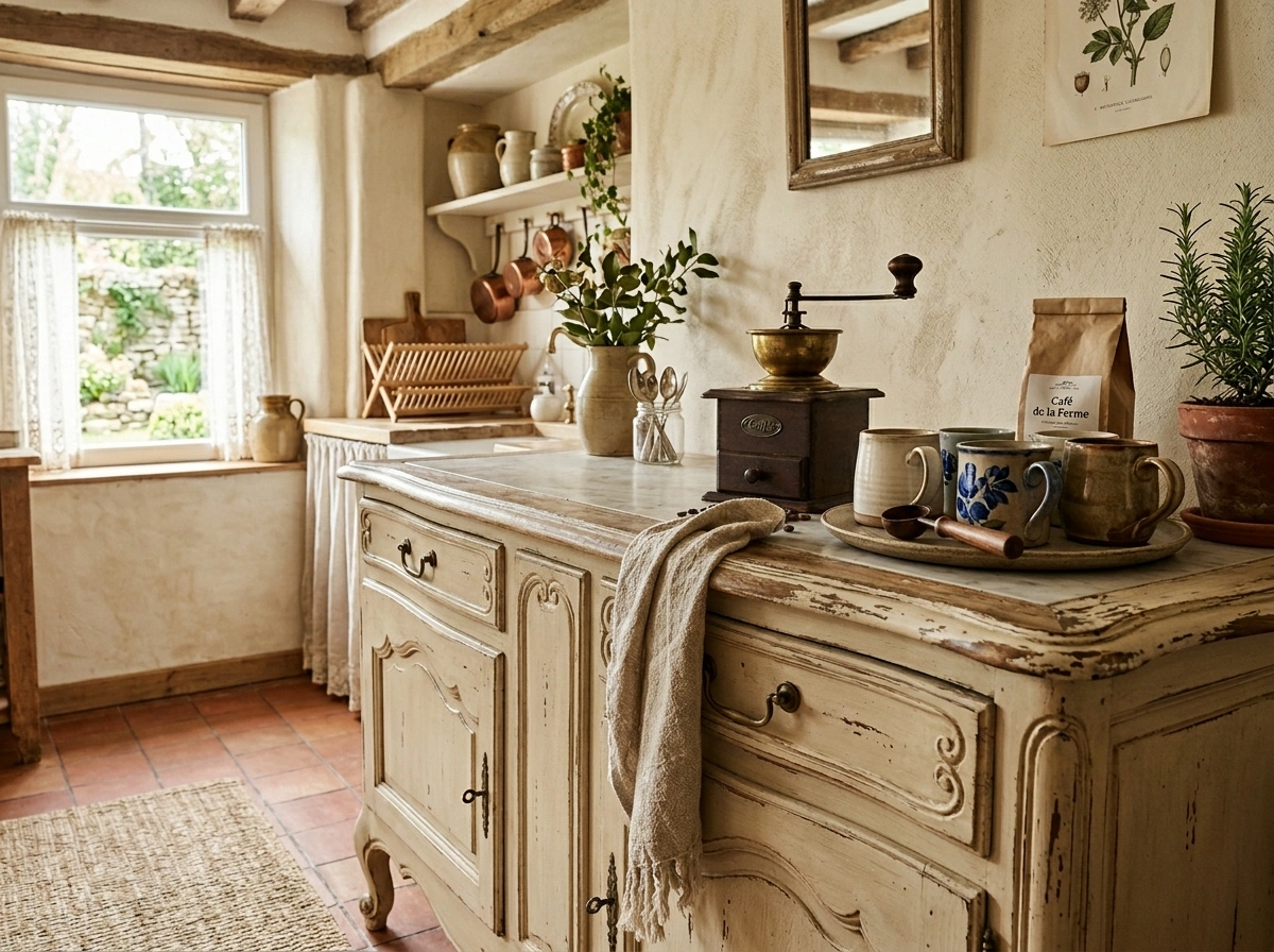 The Distressed French Provincial Buffet