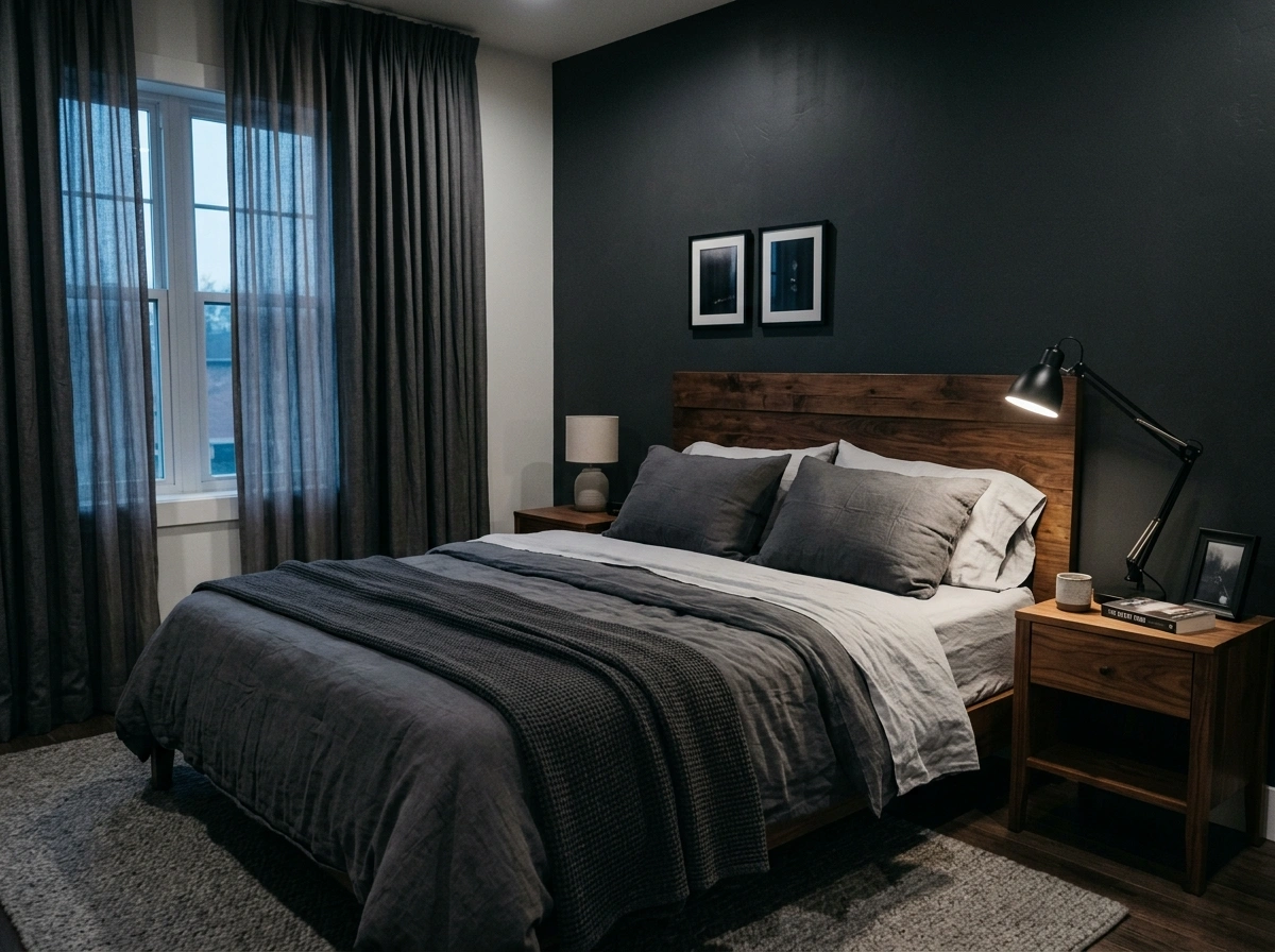 Moody Charcoal Retreat