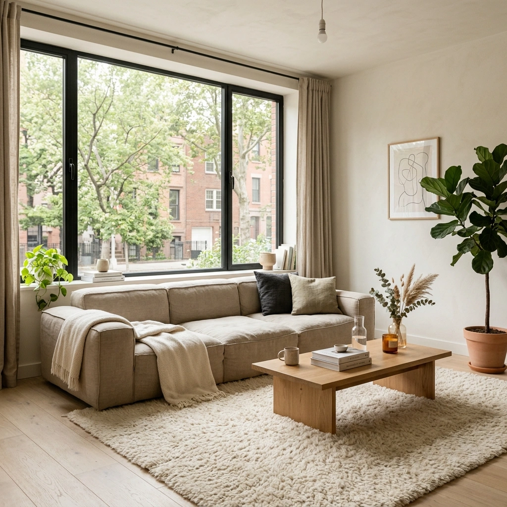 Low-Profile Furniture to Make Ceilings Feel Taller