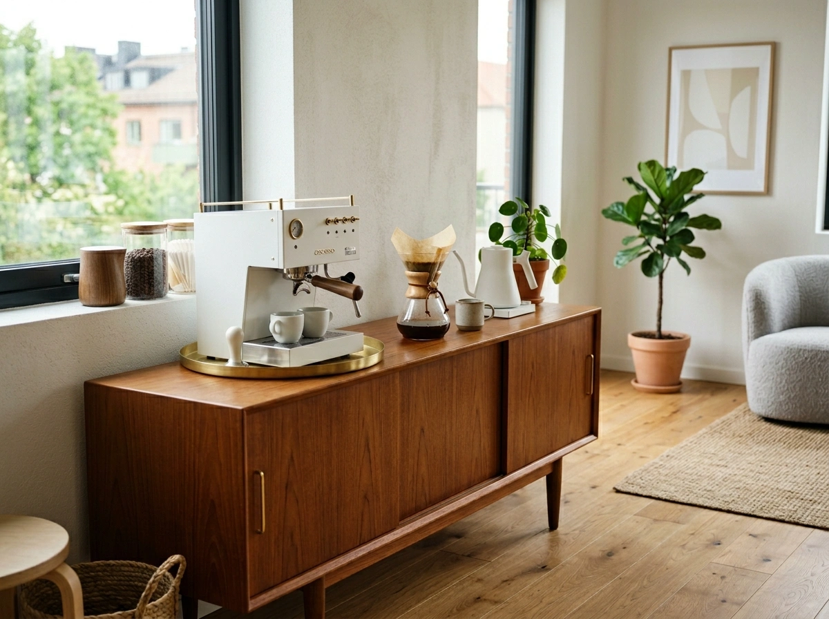 The Mid-Century Modern Teak Credenza