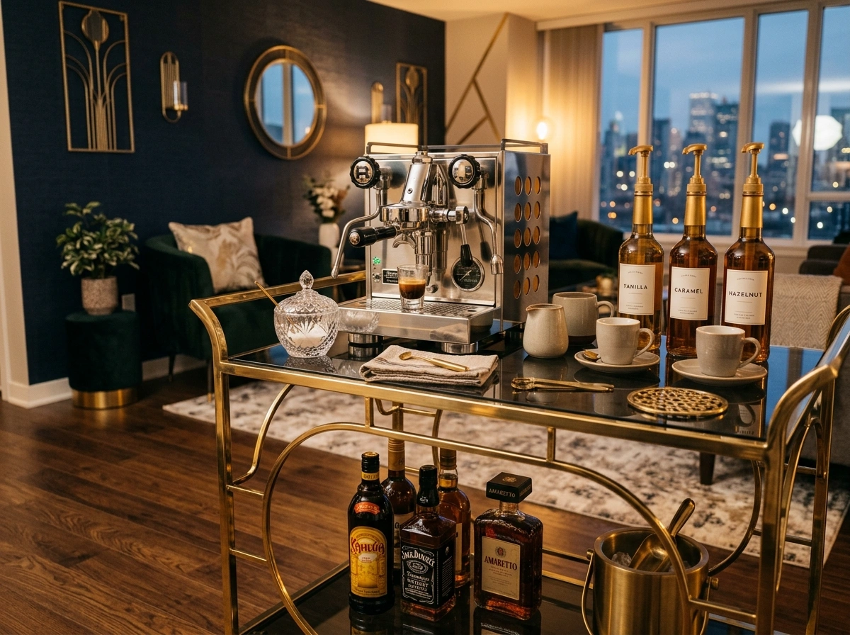 The Art Deco Bar Cart Revival