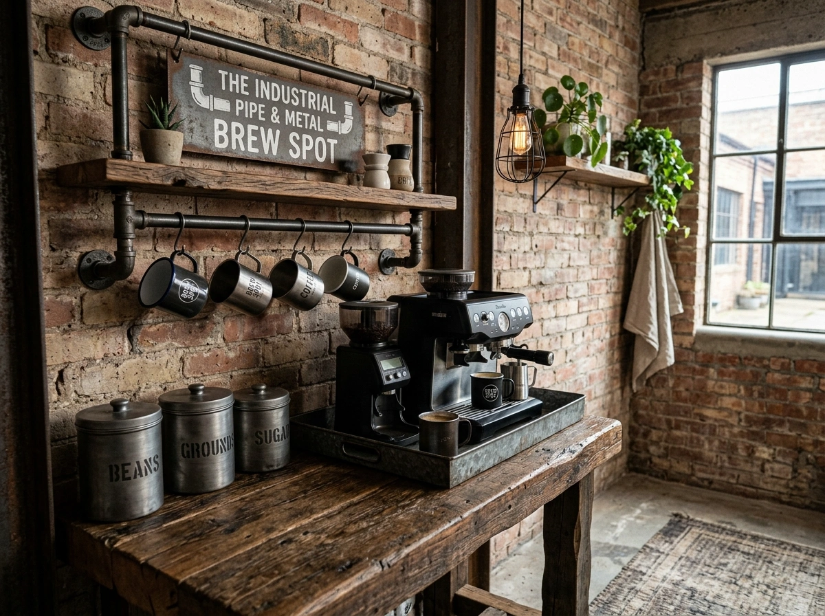 The Industrial Pipe & Metal Brew Spot