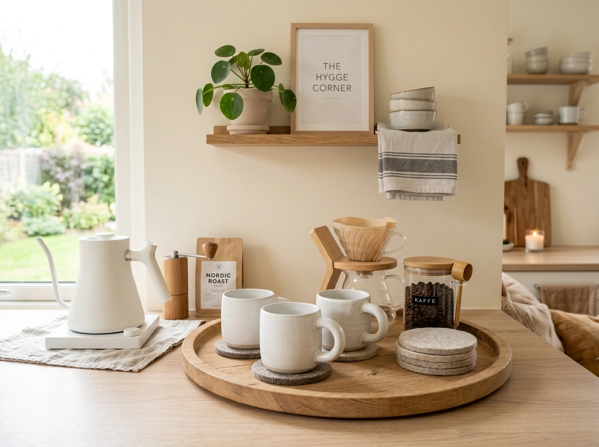 The Scandinavian Hygge Corner