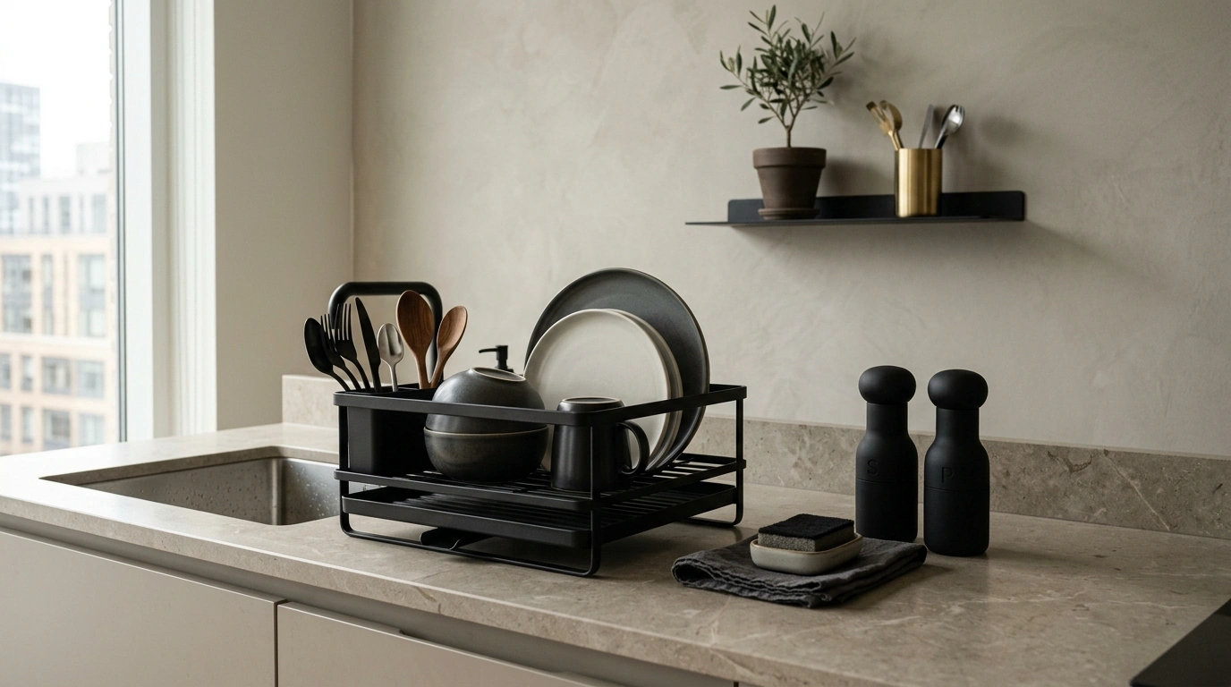 Modern Greige & Matte Black