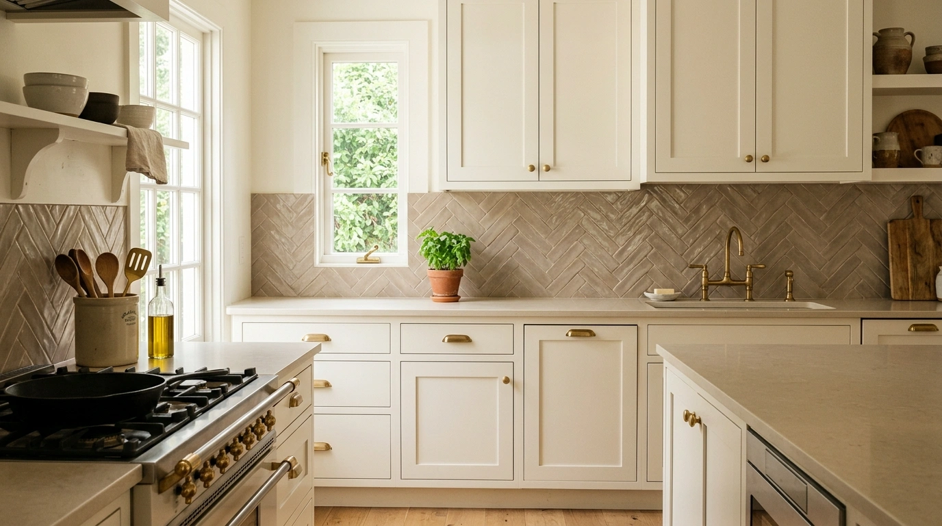 Antiqued Mirror Glass Subway Tiles