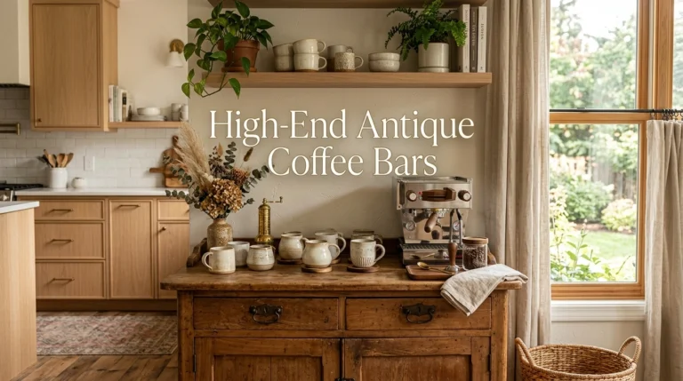 23 Coffee Bar Antique Ideas That Look Incredibly High-End