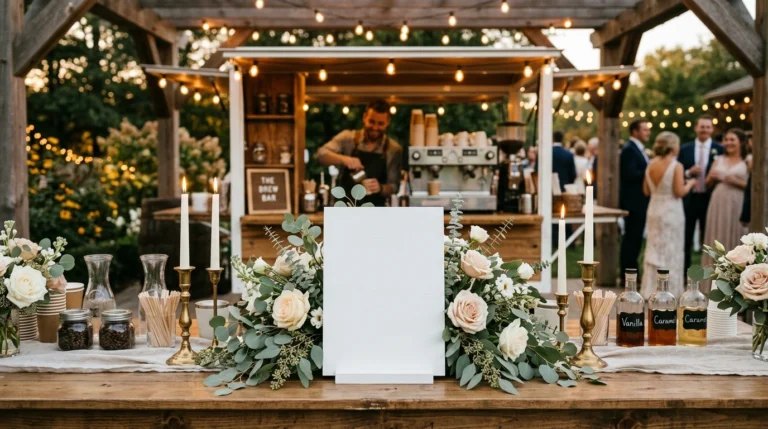 18 Wedding Coffee Bar That Totally Transform Spaces